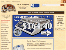 Tablet Screenshot of oldwillknottscales.com